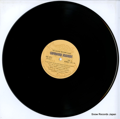 ALLMAN BROTHERS BAND, THE the allman brothers band SWX-6223