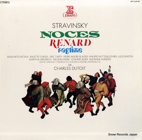 DUTOIT, CHARLES stravinsky; noces OP-7102-RE