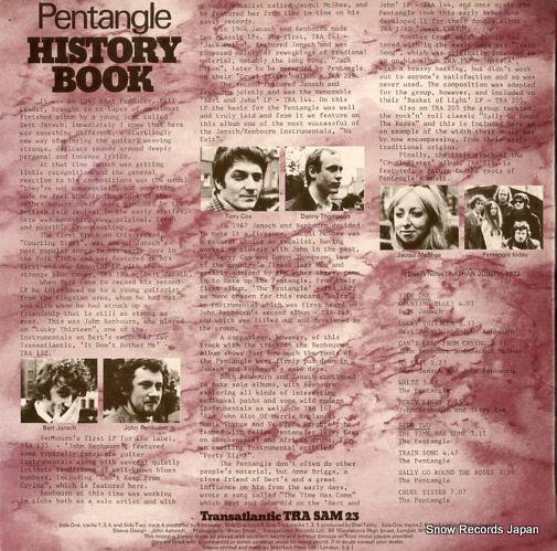 PENTANGLE history book TRASAM23