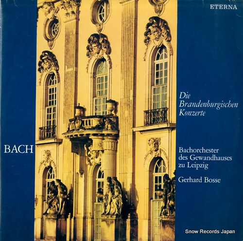 BOSSE, GERHARD bach; die brandenburgischen konzerte 827846-847