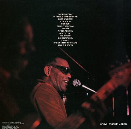 CHARLES, RAY ray charles live SD2-503