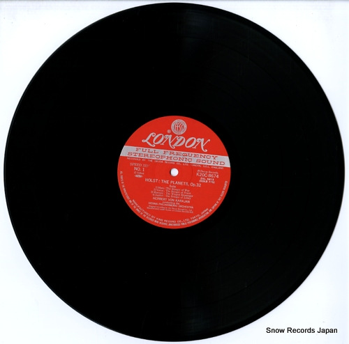 KARAJAN, HERBERT VON holst; the planets K20C8674