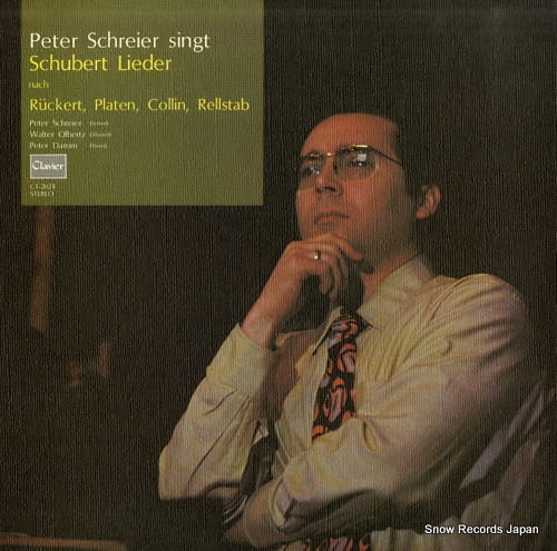 SCHREIER, PETER peter schreier singt schubert lieder CT-2024