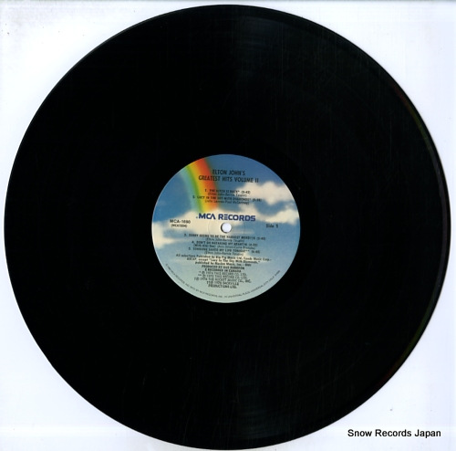 ȥ󡦥 elton john's greatest hits volume 2 MCA-1690