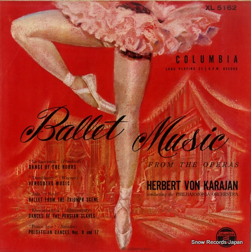 KARAJAN, HERBERT VON ballet music XL5162
