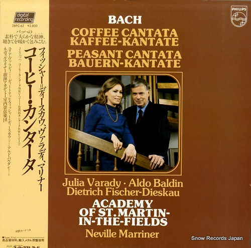 MARRINER, NEVILLE bach; coffee cantata (kaffee-kantate) 28PC-62