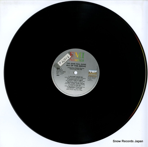HALL, JOHN, BAND, THE all of the above EYS-81464