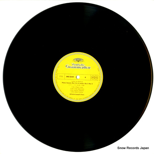 KEMPFF, WILHELM beethoven; piano sonatas 2 MG2358