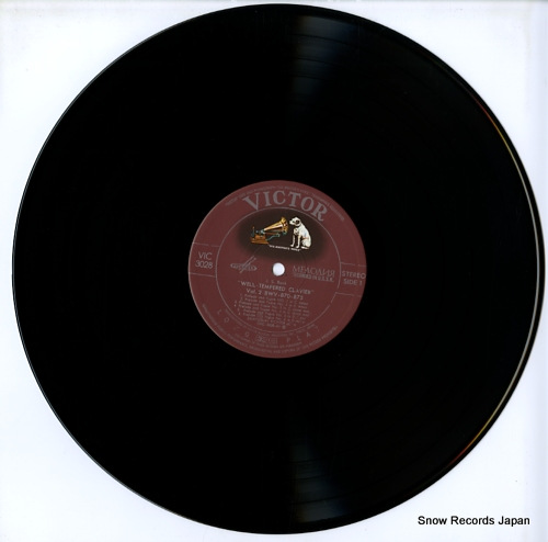 RICHTER, SVIATOSLAV bach; well - tempered clavier vol.2 - 1 VIC-3028