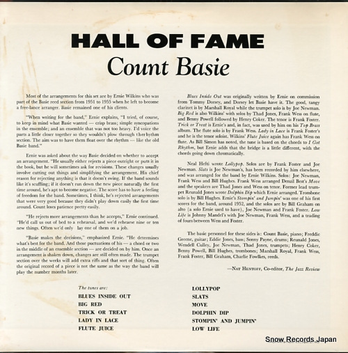 BASIE, COUNT hall of fame MV2645