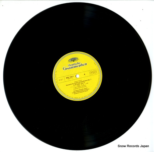ACCARDO, SALBATORE paganini; concerto for violin and orchestra no.1 MG1071