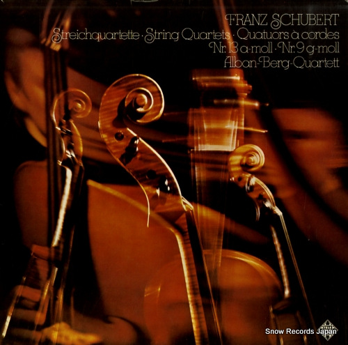 ALBAN BERG QUARTETT schubert; streichquartett nr.13 a-moll, op.29, 1, d 804 6.41882AW