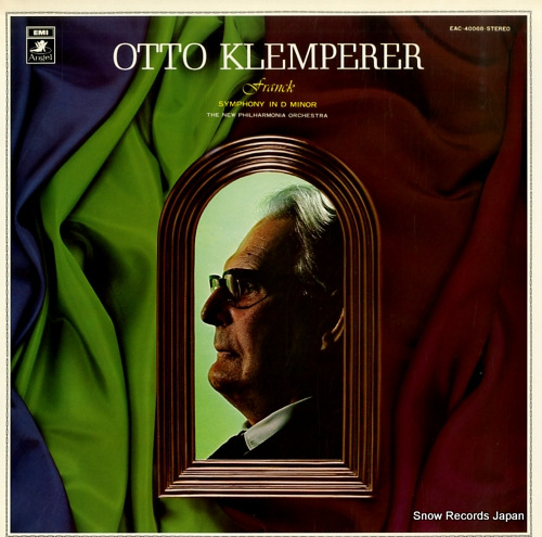 KLEMPERER, OTTO franck; symphony in d minor EAC-40068 - front cover