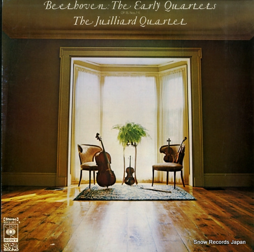 JUILLIARD QUARTET, THE beethoven; the early quartets SOCZ-357