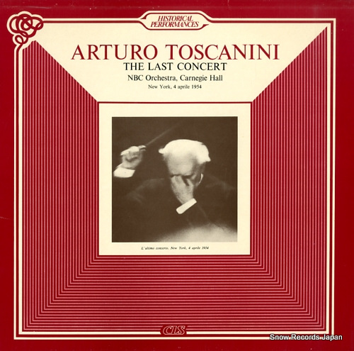 TOSCANINI, ARTURO the last concert RPCL2033