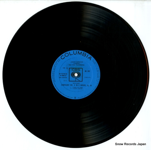 BERNSTEIN, LEONARD brahms; symphony no.4 in e minor OS-297