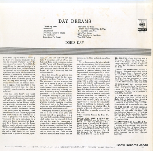 DAY, DORIS day dreams 22AP2411