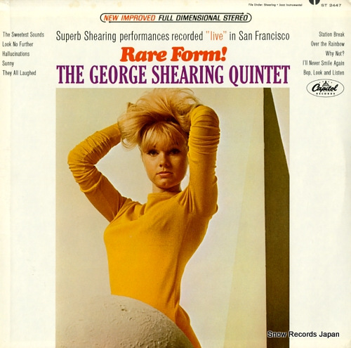 SHEARING, GEORGE rare form ST2447