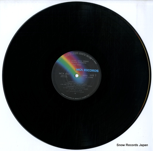 CROSBY, BING sings songs by george gershwin MCA-3162