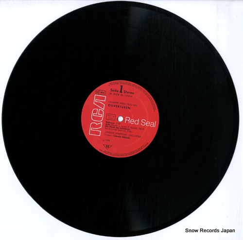 ABBADO, CLAUDIO verdi; ouvertures RL31378