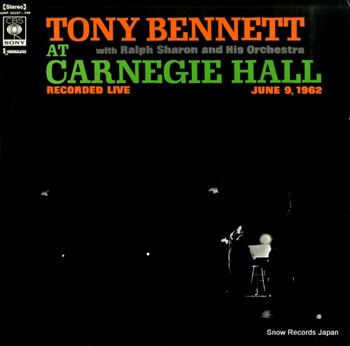 BENNETT, TONY tony bennett at carnegie hall SONP50297-298