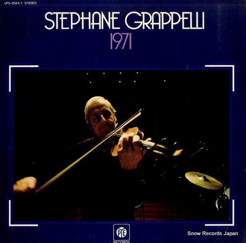 GRAPPELLI, STEPHANE stephane grappelli 1971 UPS-2043-Y