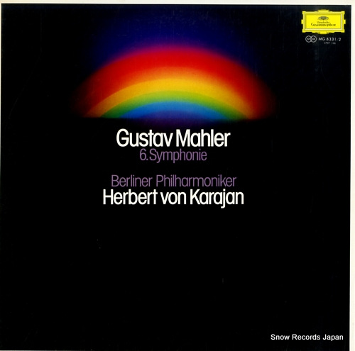 KARAJAN, VON HERBERT mahler; symphonie nr.6 a-moll 