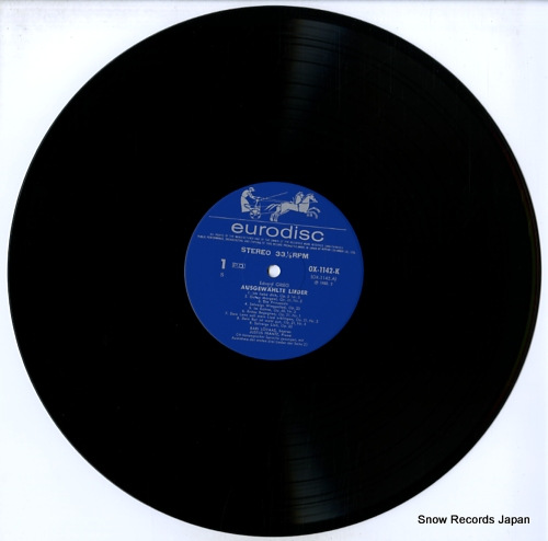 LOVAAS, KARI grieg; ausgewaehlte lieder OX-1142-K - disc