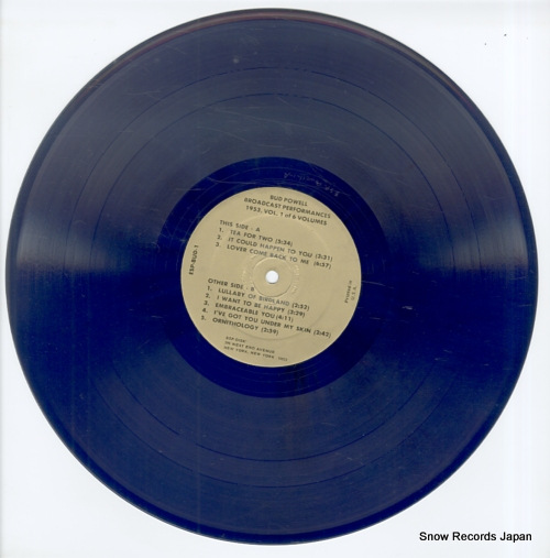 Хɡѥ broadcast performances 1953 vol.1 of 6 volumes ESP-BUD-1