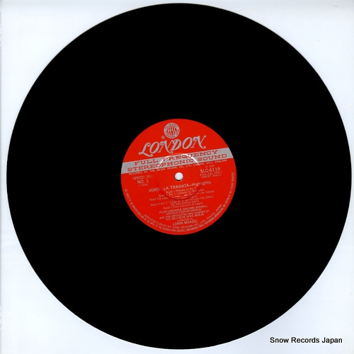 MAAZEL, LORIN verdi; la traviata - highlights SLC6119