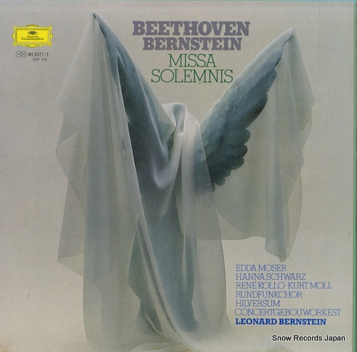 BERNSTEIN, LEONARD beethoven; missa solemnis MG8371/2 - front cover