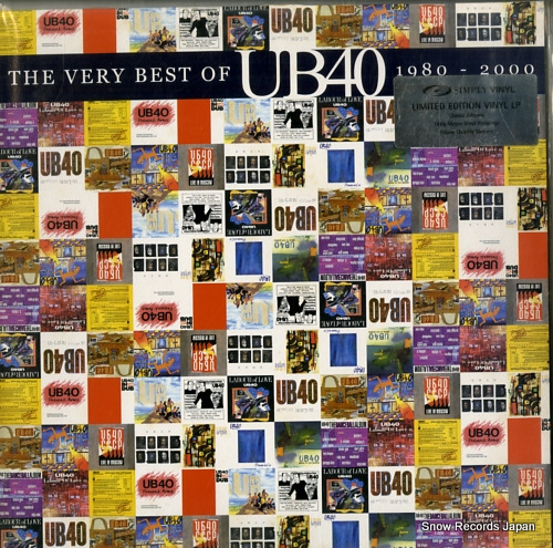 桼ӡեƥ the very best of ub40 1980 - 2000 SVLP274