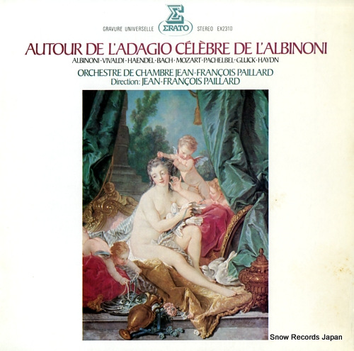 PAILLARD, JEAN-FRANCOIS albinoni; adagio EX-2310