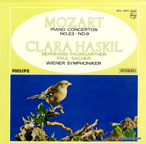 HASKIL, CLARA mozart; piano concertos no.23 / no.9 SFL-7913