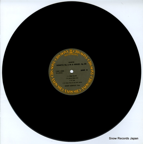 CASADESUS, ROBERT chopin; sonata no.3 13AC1069