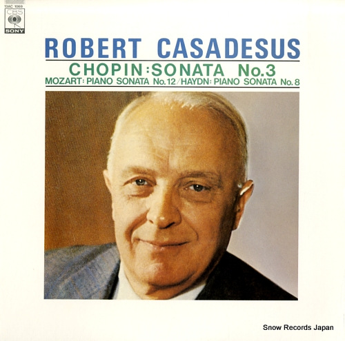 CASADESUS, ROBERT chopin; sonata no.3 13AC1069