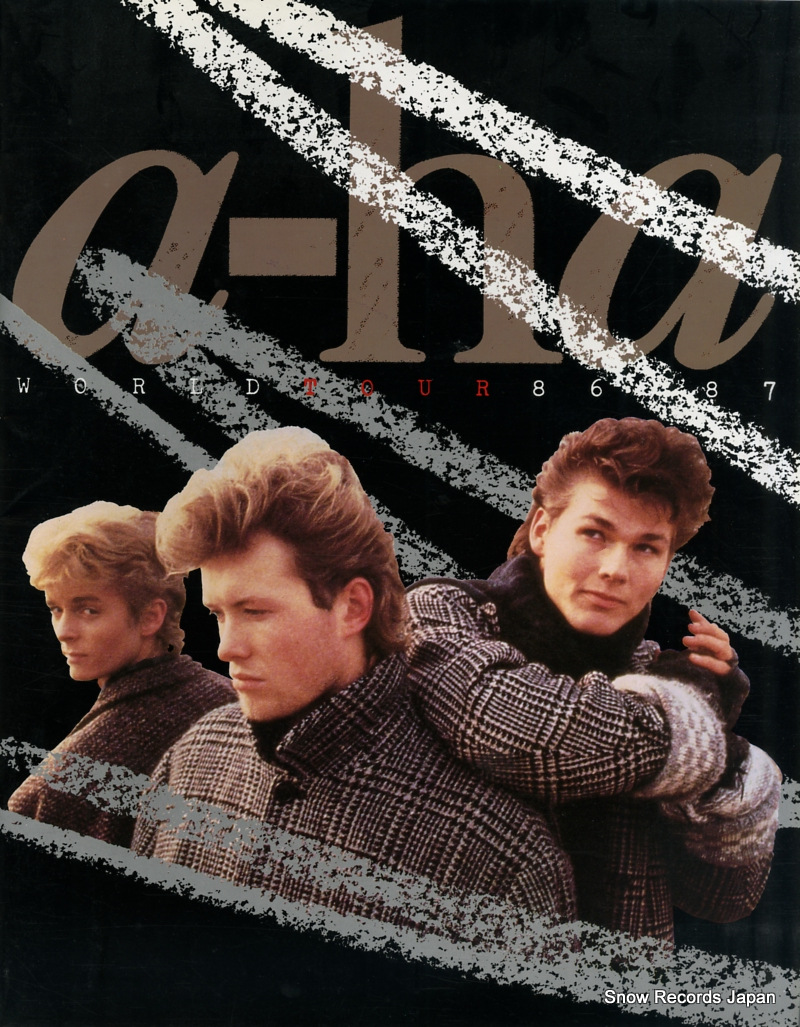 A-HA world tour 86/87